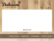 Tablet Screenshot of dahuam.com